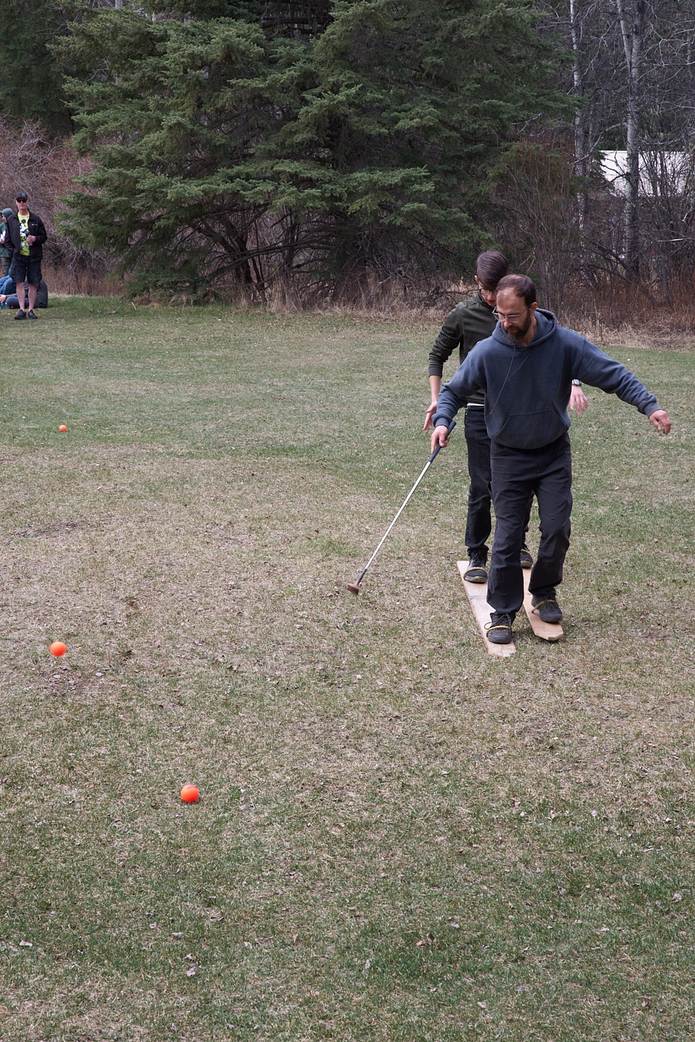 Approaching The Ball