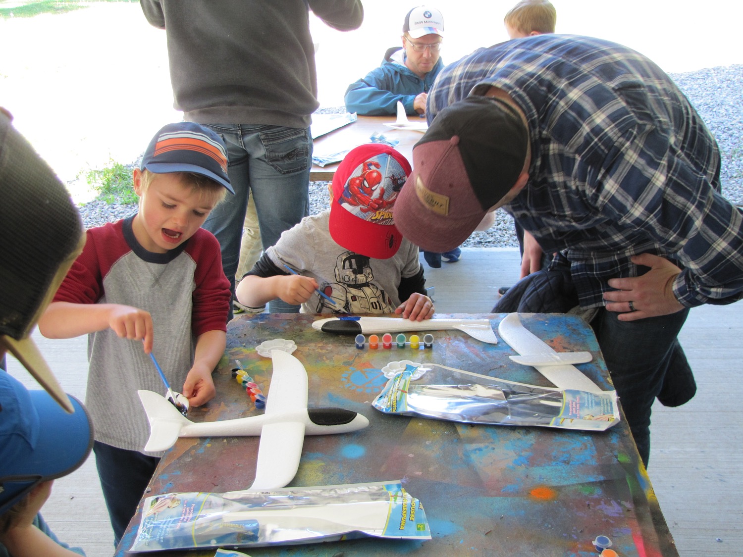 Decorating the Gliders